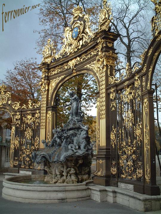Ferronnerie de la place Stanislas - Nancy